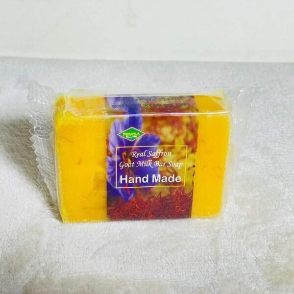 Real Saffron Goat Milk Soap